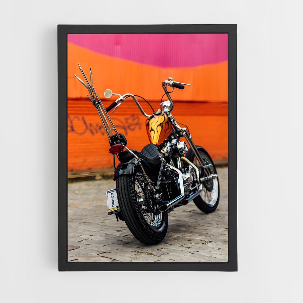Poster Moto Nostalgie – affiche Husqvarna (vue 2)